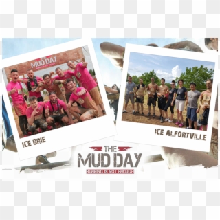 Four Ice Sas Teams Took Up The Challenge Of The Mud - Flyer Clipart