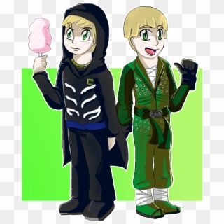 Good And Evil - Cartoon Clipart