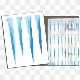 Icicle Curtain - Paper Clipart