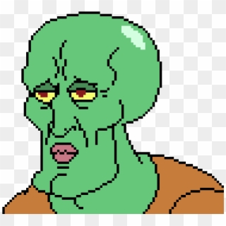Handsome Squidward Tentacles - Game Theory Logo Png Clipart