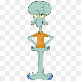 Squidward Tentacles - Squidward With Transparent Background Clipart