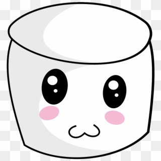 Cute Face Png - Cute Marshmallow Clipart Png Transparent Png
