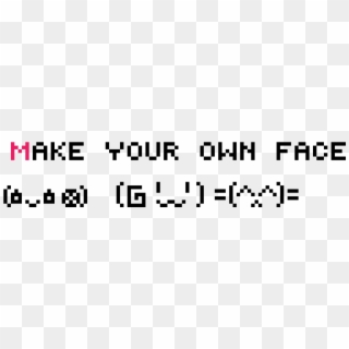 Make Your Own Kawaii Face = = - Ink Clipart