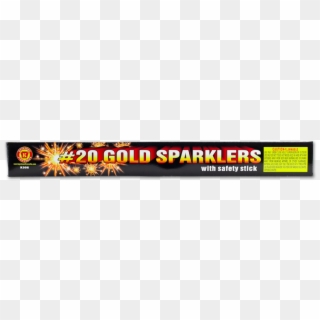 #20 Gold Sparklers - Sparkler Clipart