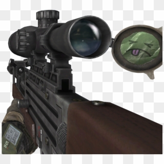 Clip Art Transparent Scope Transparent Mw2 Sniper - Wa2000 Modern Warfare 2 - Png Download