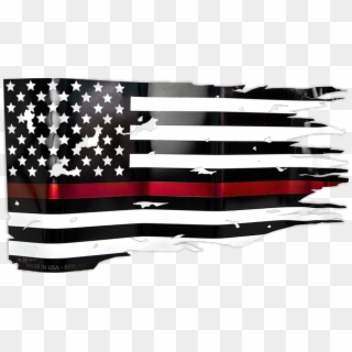 900 X 510 14 - Thin Red Line Flag Clipart