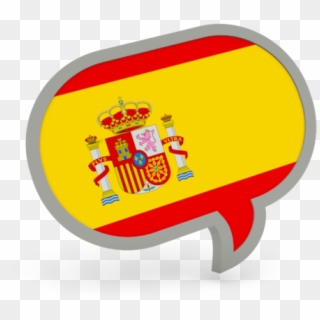 More Free Spanish Language Bubble Png Images - Spain Flag Clipart