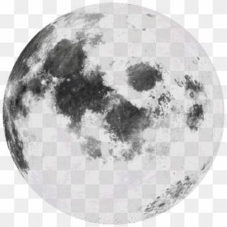 Printable Moon Http - Transparent Black And White Moon Clipart