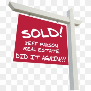 Sold Sign Transparent - Sign Clipart