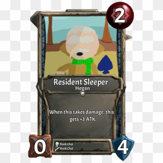 [card] Resident Sleeperweek - Collective Community Card Game Clipart