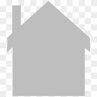House Final Gray Clip Art At Clker - Gray House Clip Art - Png Download