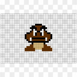 Goomba Mario Bros Pixel Clipart