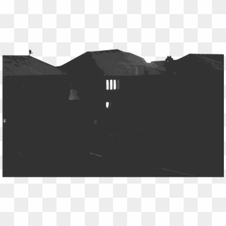 Free Houses - Monochrome Clipart