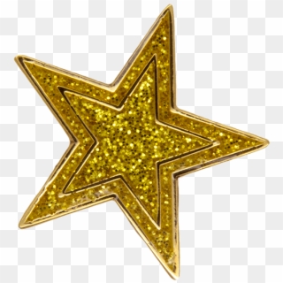 Glitter Gold Star Png - Gold Glitter Star Png Clipart