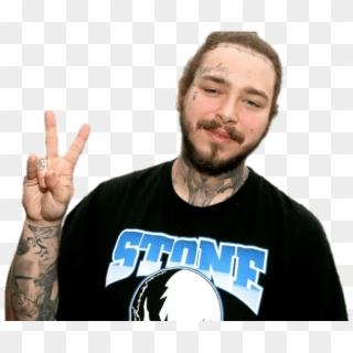 Music Stars - Post Malone Face Clipart