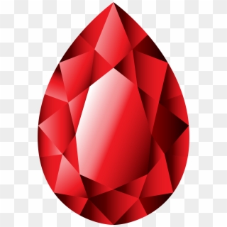 Gems Clipart Diamond Outline - Gemstone - Png Download