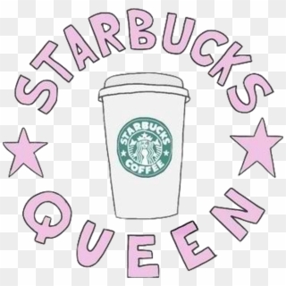 Starbucks Queen Tumblr Pink Girl Love Clipart