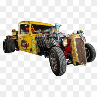 Movie And Tv Star Tribute Cars Coming To The Auto Show, - Vegas Rat Rods Clown Car Clipart