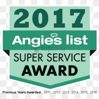 Free Png Angie's List Super Service Award 2018 Png - Angie's List Super Service Award Clipart
