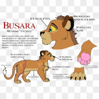Lioness Clipart Hunting - Lion King Maned Lioness - Png Download
