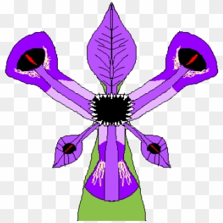 Demonic Iris Flower Clipart