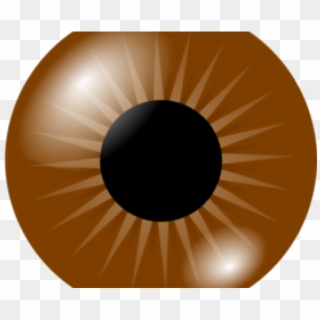 Iris Clipart - Brown Eye Vector - Png Download