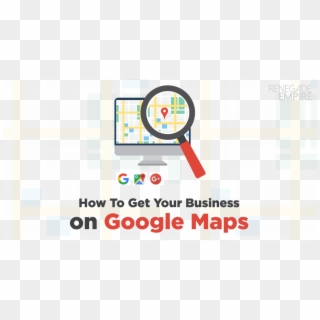 How To Get Your Business On Google Maps - Icon Search Engine Optimization Clipart