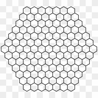 Honey Comb Png - Honeycomb Geometric Clipart