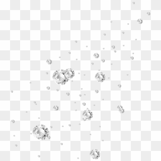 1024 X 1024 1 - Diamonds Falling Transparent Background Clipart