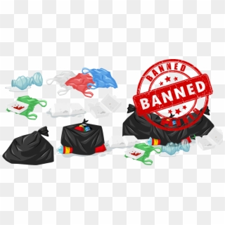 Maharashtra State Put A Ban On Plastic And Thermocol - Plastic Clipart