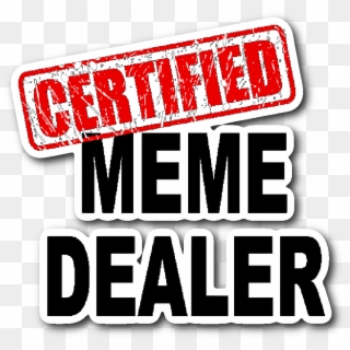 Certified Meme Dealer Sticker - John Lennon Imagine Clipart