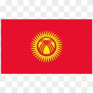 Download Svg Download Png - Kyrgyzstan Flag Clipart