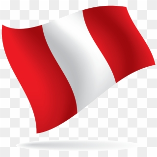 Bandera De Peru Png - Bandera De Peru Animada Png Clipart