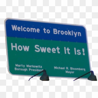 Welcome To Brooklyn Sign Clipart