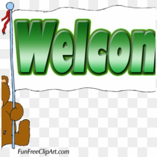 Welcome Sign Clip Art Welcome Clipart Clipart Panda - Illustration - Png Download