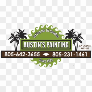 Austin's Painting Logo - Label Clipart