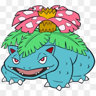 Seed Pokemon The Scent Of The Flower On Venusaur's - Venusaur Png Clipart