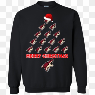 Arizona Coyotes Ugly Christmas Sweaters Merry Christmas - Solaire Ugly Christmas Sweater Clipart