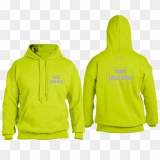 High Visibility Reflective Hooded Sweatshirt W/ Custom - State Cup Sweatshirts 2019 Clipart