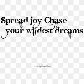 Chase Your Wildest Dreams - Calligraphy Clipart