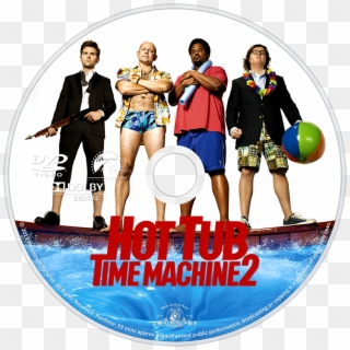 Hot Tub Time Machine 2 Dvd Disc Image - Hot Tub Time Machine 2 Dvd Clipart