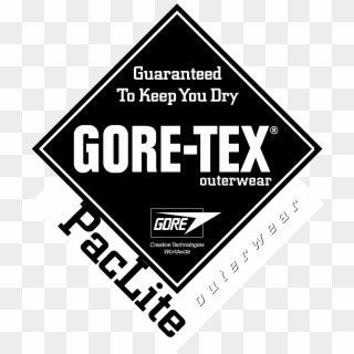 Gore-tex Outwear Paclite Logo Black And White - Gore Tex Clipart