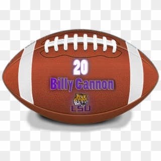 Billy Cannon Ret Number - Newtons Three Laws In Football Clipart