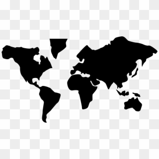 World Png Icon - Map Of The World Icon Png Clipart