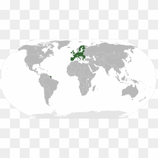 Svg Free Stock Europe Highlighted In Worldmap Icons - Europe Highlighted On World Map Clipart