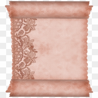 Scrolled Paper / Background Borders And Frames, Old - Birthday Clipart