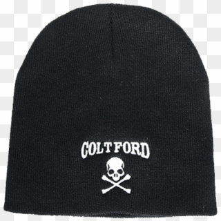 Colt Ford Skull & Crossbones - Knit Cap Clipart