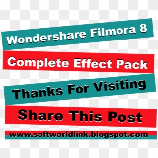 Filmora Effect Resource Setup - Poster Clipart