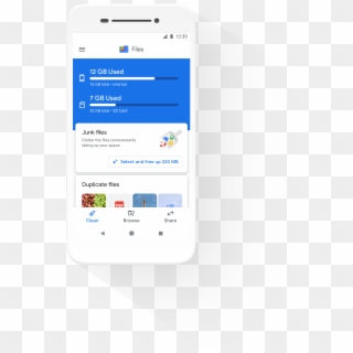 Free Up Space - Google App Redesign Clipart