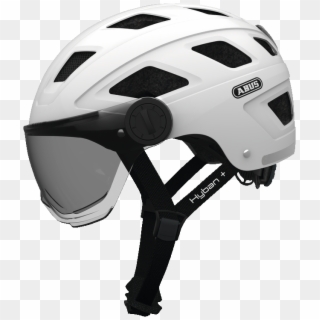 Hyban Smoke Visor Cream White M - Cycling Helmet With Visor Uk Clipart